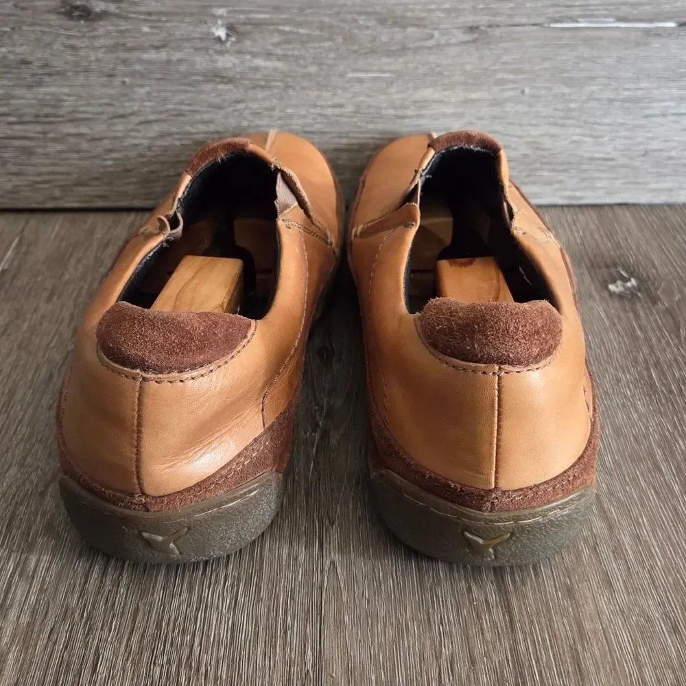 PIKOLINOS Roble Brown Two Tone Leather Upper Rubber Sole Shoe Size 42